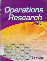 Image of Operations Research jilid 2