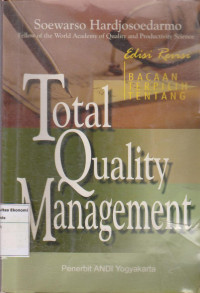 Image of Bacaan terpilih tentang total quality management edisi revisi