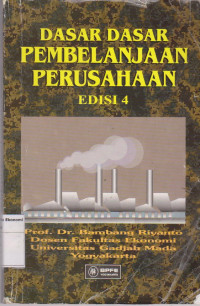 Image of Dasar-dasar pembelanjaan perusahaan edisi 4