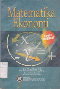 Image of Matematika ekonomi edisi 2003/2004