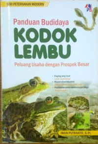 Image of Panduan budidaya kodok lembu(Peluang usaha dengan prospek besar)