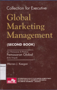 Image of Global marketing management second book