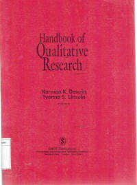 Image of Hand book of qualitative research