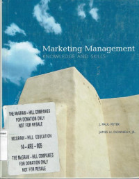 Image of Marketing management: knowledge and skill