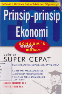 Prinsip-prinsip ekonomi