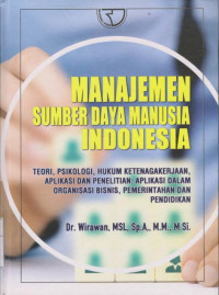 Manajemen Sumber Daya Manusia Indonesia