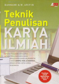 Teknik Penulisan Karya Ilmiah