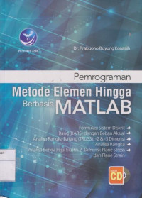 Pemrograman Metode Elemen Hingga Berbasis Matlab