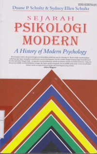 Sejarah Psikologi Modern= A History Of Modern Psychology