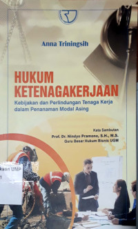 Hukum Ketenagakerjaan : kebijakan dan  perlindungan tenaga kerja dalam penanaman modal asing