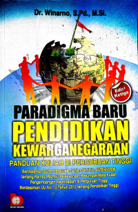 Paradigma baru pendidikan kewarganegaraan