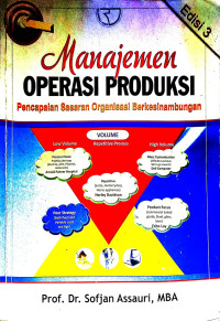 Manajemen Operasi Produksi Pencapaian Sasaran Organisasi Kesinambungan