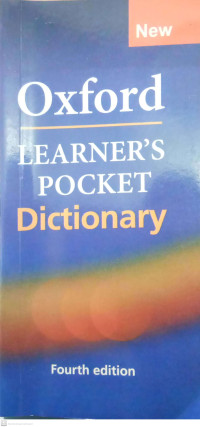 Oxford Learner's Pocket Dictionary