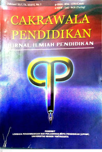 Cakrawala Pendidikan: Jurnal Ilmiah Pendidikan 2017