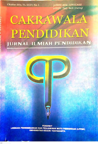 Cakrawala Pendidikan : Jurnal Ilmiah Pendidikan