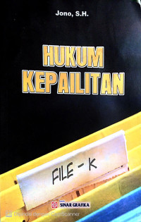 HUKUM KEPAILITAN