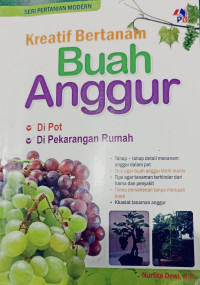 Kreatif Bertanam Buah Anggur