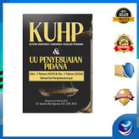 Image of KUHP KITAB UNDANG - UNDANG HUKUM PIDANA & UU PENYESUAIAN PIDANA