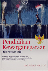 Pendidikan Kewarganegaraan Untuk Perguruan Tinggi