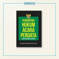 Image of Pengantar Hukum Acara Perdata dan Relevansinya hari ini