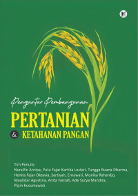 Image of Pengantar Pembangunan PERTANINAN KETAHANAN PANGAN