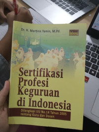 Image of Sertifikasi Profesi Keguruan di Indonesia