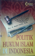 Politik Hukum Islam Di Indonesia