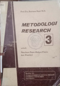 Metolodologi Research 3