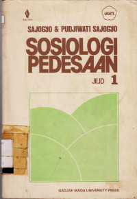 SOSIOLOGI PEDESAAN JILID 1