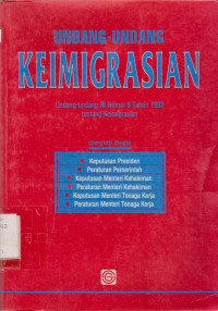 UNDANG-UNDANG KEIMIGRASIAN