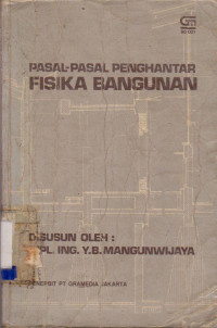 Image of PASAL-PASAL PENGHANTAR FISIKA BANGUNAN
