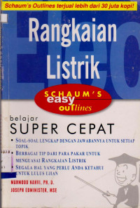 Image of RANGKAIAN LISTRIK : BERDASARKAN SCHAUMS OUTLINES TEORI DAN SOAL-SOAL RANGKAIAN LISTRIK
