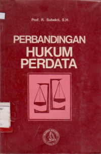 Image of PERBANDINGAN HUKUM PERDATA