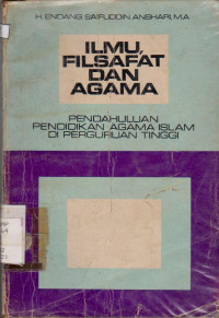 ILMU FILSAFAT DAN AGAMA PENDAHULUAN PENDIDIKAN AGAMA ISLAM DI PERGURUAN TINGGI