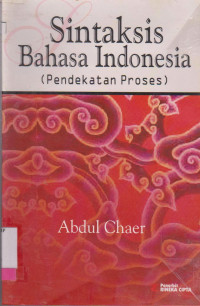 SINTAKSIS BAHASA INDONESIA (PENDEKATAN PROSES)