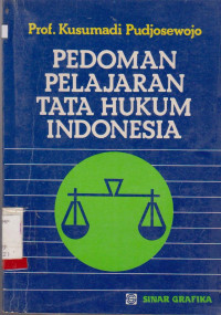 PEDOMAN PELAJARAN TATA HUKUM INDONESIA