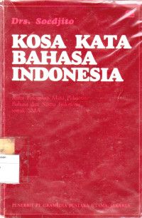 KOSA KATA INDONESIA