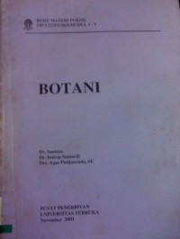 BUKU MATERI POKOK PIPA3223/3SKS/MODUL 1-9 BOTANI