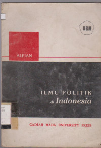 ILMU POLITIK DI INDONESIA