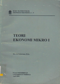 Image of TEORI EKONOMI MIKRO I