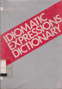 Image of IDIOMATIC EXPRESSIIONS DICTIONARY