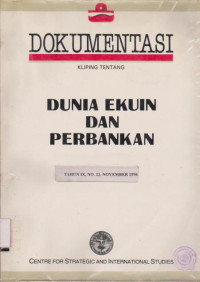 Image of DOKUMENTASI KLIPING TENTANG DUNIA EKUIN DAN PERBANKAN