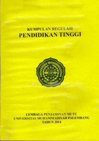Image of KUMPULAN REGULASI PENDIDIKAN TINGGI