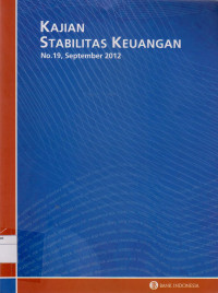 Image of KAJIAN STABILITAS KEUANGAN : NO.19, SEPTEMBER 2012