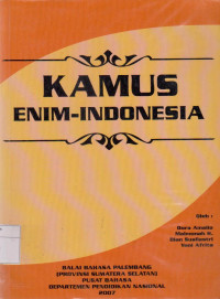 kAMUS ENIM - INDONESIA