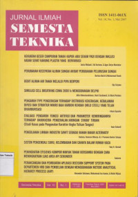 Image of Jurnal Ilmia Semesta Teknika