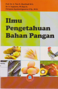Image of Ilmu pengetahuan bahan pangan