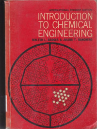 Image of Introduction To Chemical Engineering