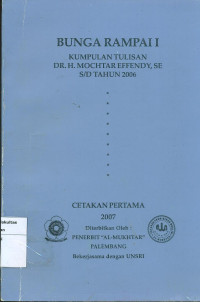 Image of Bunga Rampai I: kumpulan tulisan