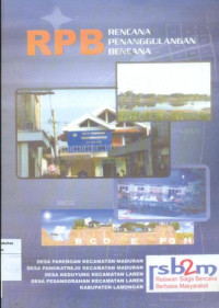 Image of Rencana penanggulangan bencana